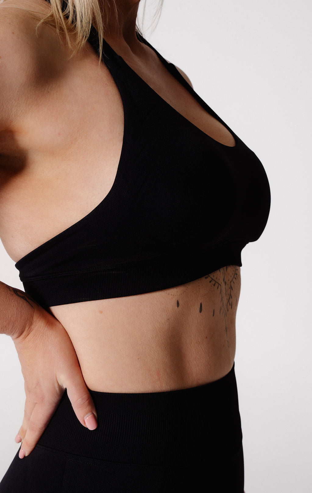 Essentials Halter Crop